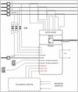 Esquema de conexionado para subestación